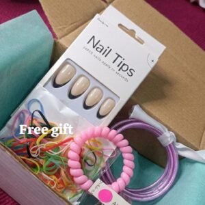 Mini Beauty Accessories Gift Box with Nail Tips