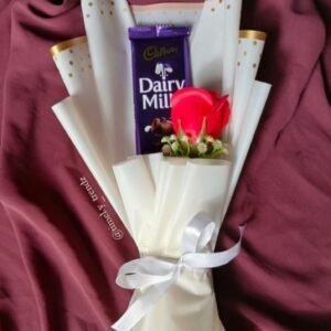Chocolate Rose Bouquet with Chocolate Gift
